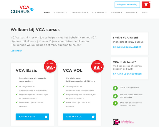 VCA Cursus Logo
