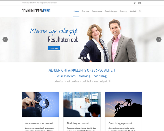 Communiceren enzo Logo