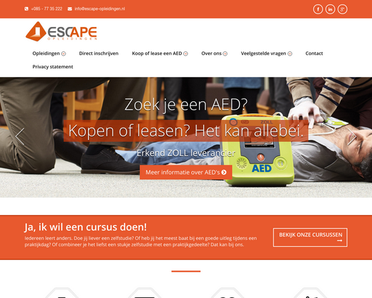 Escape Opleidingen Logo