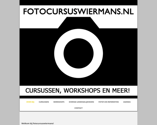 Fotocursus Wiermans Logo