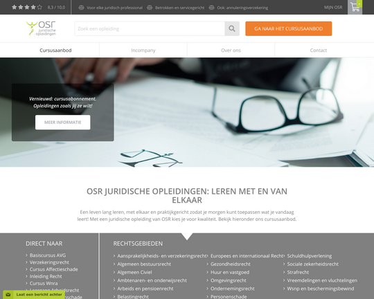 OSR Juridische Opleidingen Logo