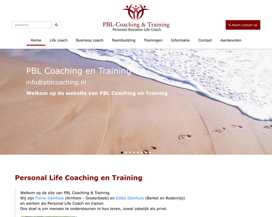 PBL Coaching en Training Logo