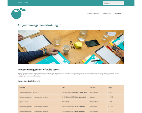 Projectmanagement Training Logo