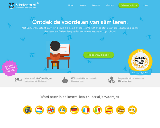 SlimLeren.nl Logo
