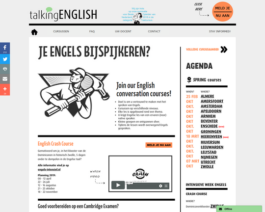 Talking English Logo
