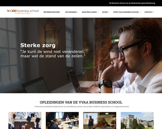 VvAA Business School Logo