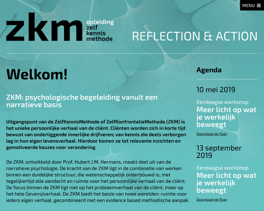 ZKM opleiding Reflection & Action Logo