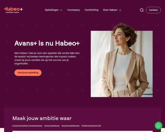 Avans Plus Logo