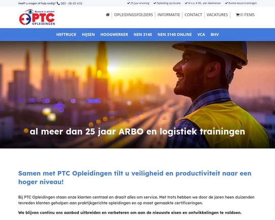 P.T.C. Opleidingen Logo